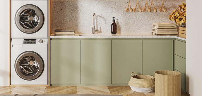 laundry joinery storage solutions